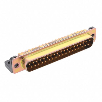 M24308/24-34F by ITT Cannon, LLC - CONNECTOR D-SUB PLUG 37POS R/A SOLDER