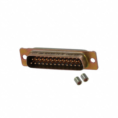 M24308/24-3F by ITT Cannon, LLC - CONNECTOR DSUB PLUG 25POS PNL MNT SLD