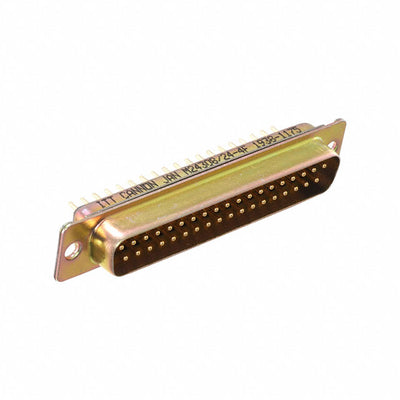 M24308/24-4F by ITT Cannon, LLC - CONNECTOR DSUB PLUG 37POS PNL MNT SLD