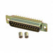 M24308/24-9Z by ITT Cannon, LLC - CONNECTOR DSUB PLUG 25POS PNL MNT SLD