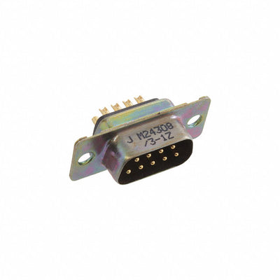 M24308/3-1Z by ITT Cannon, LLC - CONNECTOR D-SUB PLUG 9POS PNL MNT