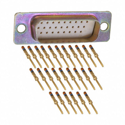 M24308/4-12F by ITT Cannon, LLC - CONNECTOR DSUB HD PLUG 26POS PNL MNT