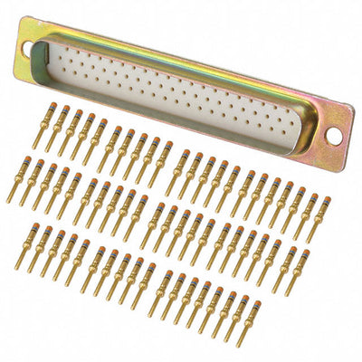 M24308/4-14F by ITT Cannon, LLC - CONNECTOR DSUB HD PLUG 62POS PNL MNT