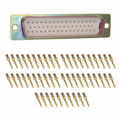 M24308/4-5F by ITT Cannon, LLC - CONNECTOR DSUB PLUG 50POS PNL MNT
