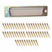 M24308/4-5F by ITT Cannon, LLC - CONNECTOR DSUB PLUG 50POS PNL MNT