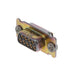M24308/1-23Z by ITT Cannon, LLC - CONNECTOR D-SUB RCPT 9POS PNL MNT