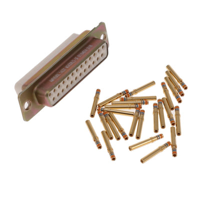 M24308/2-3F by Amphenol Interconnect India - DSUB CONN,CRIMP, SOCKET, CADMIUM