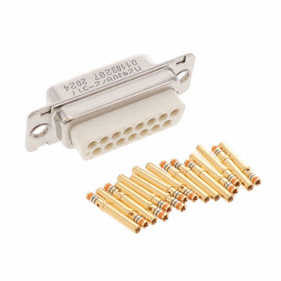 M24308/2-517 by Amphenol Interconnect India - CONNECTOR D-SUB RCP 15P PNL MT CRIMP