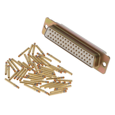 M24308/2-5F by Amphenol Interconnect India - DSUB CONN,CRIMP, SOCKET, CADMIUM