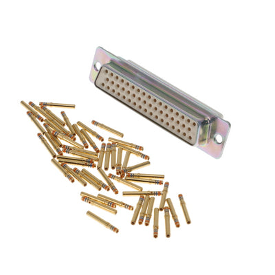 M24308/2-5Z by Amphenol Interconnect India - DSUB CONN,CRIMP, SOCKET, ZINC
