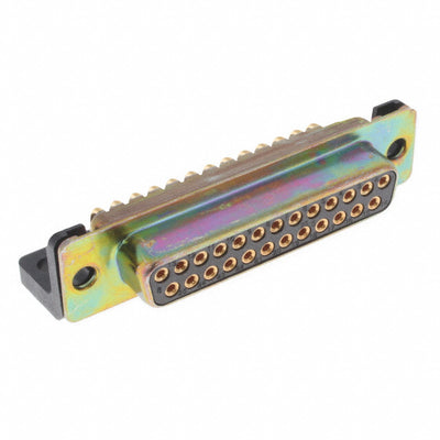 M24308/23-33Z by ITT Cannon, LLC - CONNECTOR D-SUB RCPT 25POS R/A SOLDER