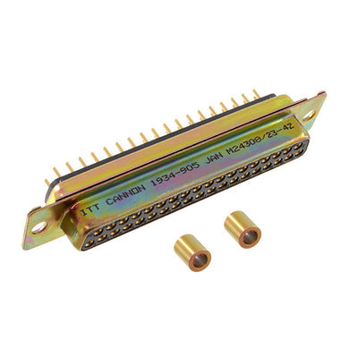 M24308/23-4Z by ITT Cannon, LLC - CONNECTOR DSUB RCPT 37POS PNL MNT SLD