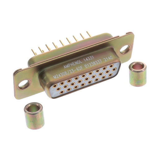 M24308/23-62F by Amphenol Interconnect India - DSUB CONN,STRAIGHT, SOCKET, CADM