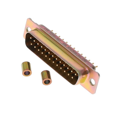 M24308/24-15F by ITT Cannon, LLC - CONNECTOR DSUB PLUG 25POS PNL MNT SLD