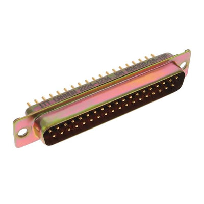 M24308/24-16F by ITT Cannon, LLC - CONNECTOR DSUB PLUG 37POS PNL MNT SLD