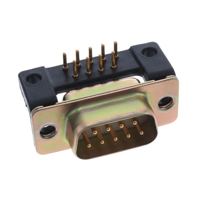 M24308/24-25F by Amphenol Interconnect India - DSUB CONN,R/ANGLE, PLUG, CADMIUM