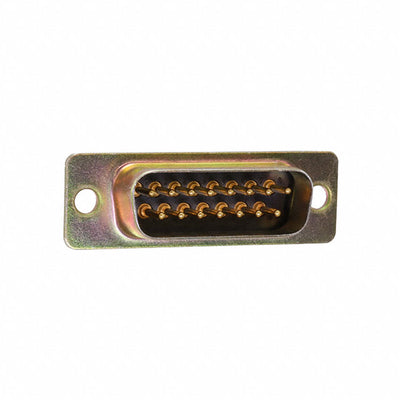 M24308/24-2F by ITT Cannon, LLC - CONNECTOR DSUB PLUG 15POS PNL MNT SLD