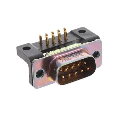 M24308/24-37Z by ITT Cannon, LLC - CONNECTOR D-SUB PLUG 9POS R/A SOLDER