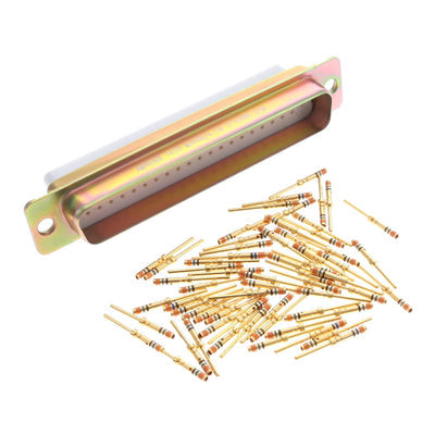 M24308/4-14F by Amphenol Interconnect India - DSUB CONN,CRIMP, PLUG, CADMIUM