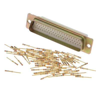 M24308/4-15F by Amphenol Interconnect India - DSUB CONN,CRIMP, PLUG, CADMIUM
