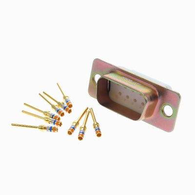 M24308/4-1F by Amphenol Interconnect India - DSUB CONN,CRIMP, PLUG, CADMIUM