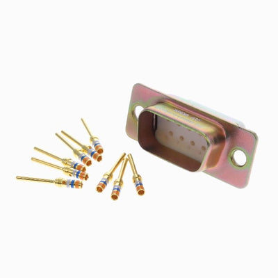 M2430841Z by Amphenol Interconnect India - CONNECTOR D-SUB PLUG 9P PNL MT CRIMP