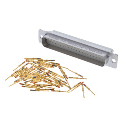 M24308/4-348 by Amphenol Interconnect India - CONNECTOR D-SUB HD PLUG 62P PNL MNT