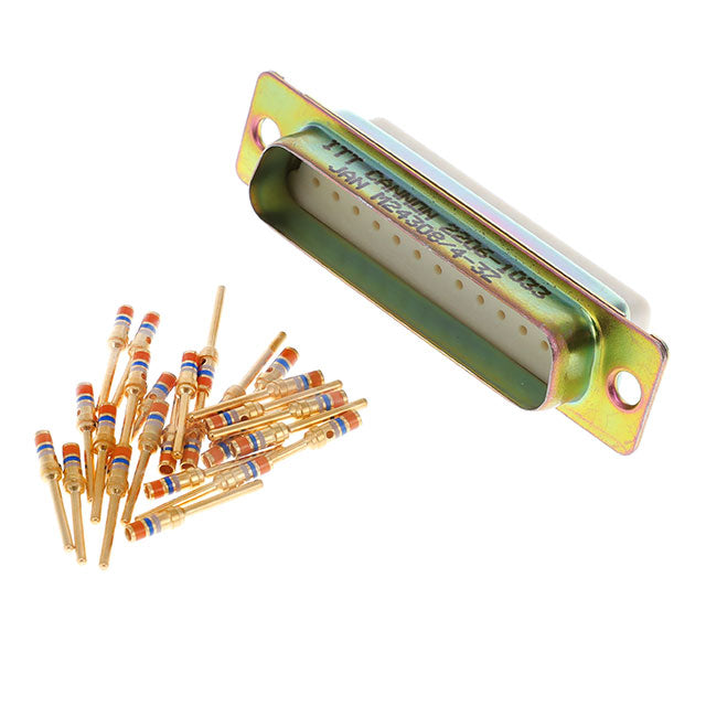 M24308/4-3Z by ITT Cannon, LLC - CONNECTOR DSUB PLUG 25POS PNL MNT