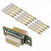 M24308/2-11Z by ITT Cannon, LLC - CONNECTOR D-SUB HD RCPT 15POS PNL MNT