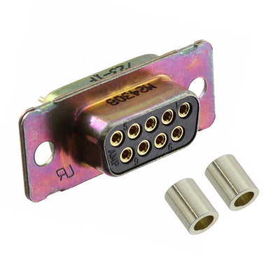 M24308/23-7F by TE Connectivity Aerospace, Defense and Marine - CONNECTOR D-SUB RCPT 9POS VERT SOLDER