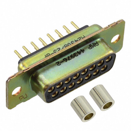 M24308/23-8F by TE Connectivity Aerospace, Defense and Marine - CONNECTOR D-SUB RCPT 15POS VERT SLDR