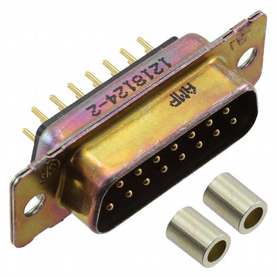 1757827-2 by TE Connectivity Aerospace, Defense and Marine - CONNECTOR D-SUB PLUG 15POS VERT SLDR