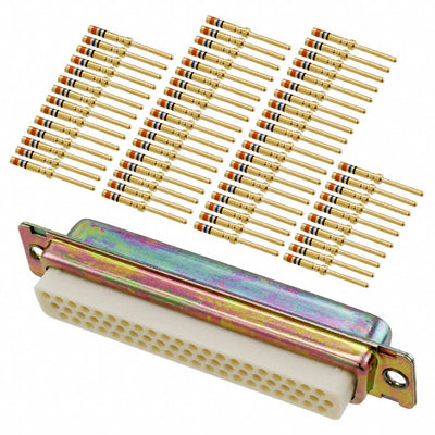 M24308/4-14Z by ITT Cannon, LLC - CONNECTOR DSUB HD PLUG 62POS PNL MNT