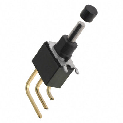 M2B15AA5G40-FA by NKK Switches - PUSH SWITCH SPDT 0.4VA 28V