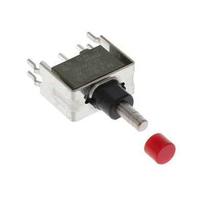 M2B15AA5W13-FC by NKK Switches - PUSH SWITCH BUTTON SPDT 1A 125V