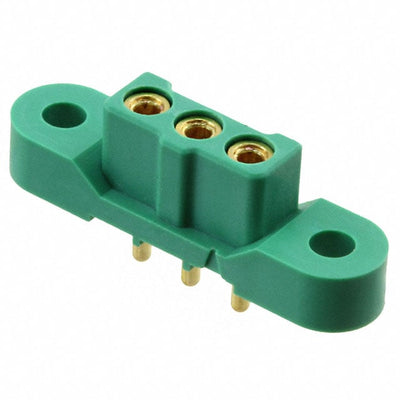 M300-FV1034500 by Harwin Inc. - CONNECTOR RECPT 3POS 0.118 GOLD PCB
