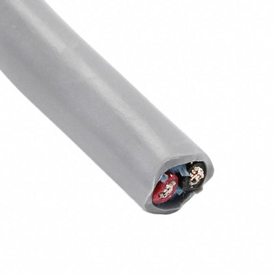 M33502 SL005 by Alpha Wire - CABLE 2COND 18AWG SLATE 100