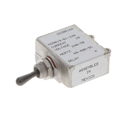 M39019/01-248 by Sensata-Airpax - CIR BRKR MAG 10A 240VAC 50VDC
