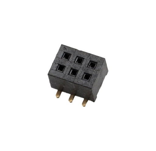 M40-3100345R by Harwin Inc. - CONNECTOR RECPT 6POS 0.039 GOLD SMD