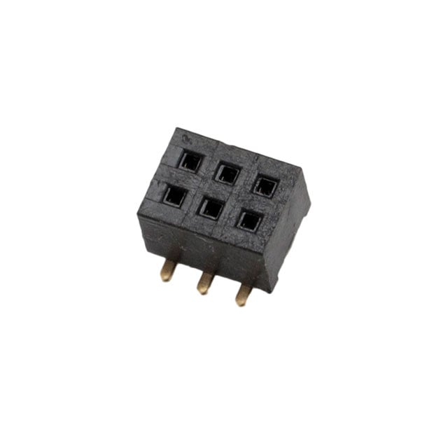 M40-3100345R by Harwin Inc. - CONNECTOR RECPT 6POS 0.039 GOLD SMD