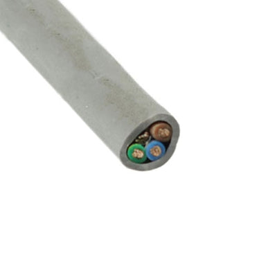 M4661 SL005 by Alpha Wire - CABLE 3CON 20AWG SLATE SHLD 100