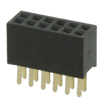 M50-3000645 by Harwin Inc. - CONNECTOR RECPT 12POS 0.05 GOLD PCB