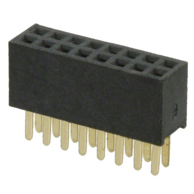 M50-3000845 by Harwin Inc. - CONNECTOR RECPT 16POS 0.05 GOLD PCB