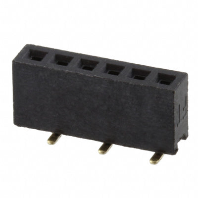 M50-3140645R by Harwin Inc. - CONNECTOR RECPT 6POS 0.05 GOLD SMD