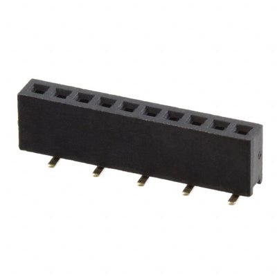 M50-3141045 by Harwin Inc. - CONNECTOR RECPT 10POS 0.05 GOLD SMD