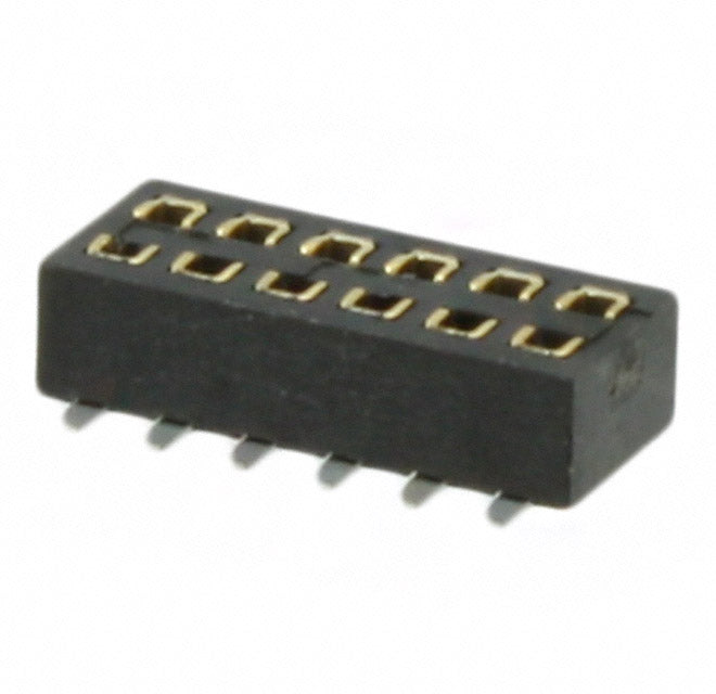 M50-3150642 by Harwin Inc. - CONNECTOR RECPT 12POS 0.05 GOLD SMD