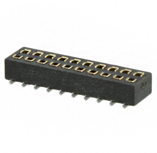 M50-3151042 by Harwin Inc. - CONNECTOR RECPT 20POS 0.05 GOLD SMD