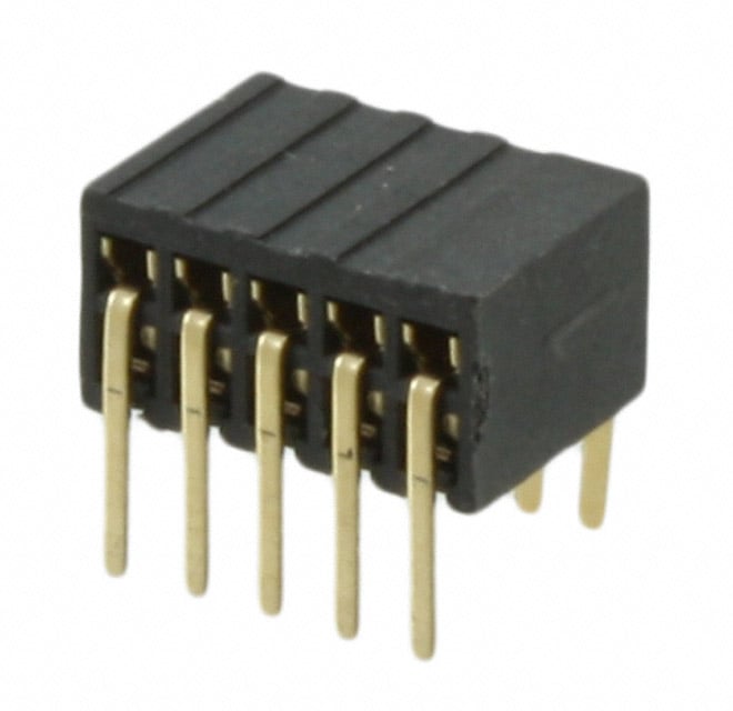 M50-3200545 by Harwin Inc. - CONNECTOR RECPT 10P 0.05 GOLD PCB R/A