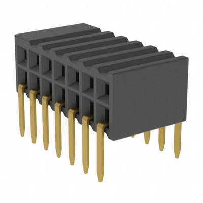 M50-3200745 by Harwin Inc. - CONNECTOR RECPT 14P 0.05 GOLD PCB R/A
