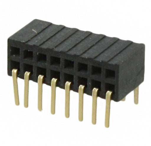 M50-3200845 by Harwin Inc. - CONNECTOR RECPT 16P 0.05 GOLD PCB R/A